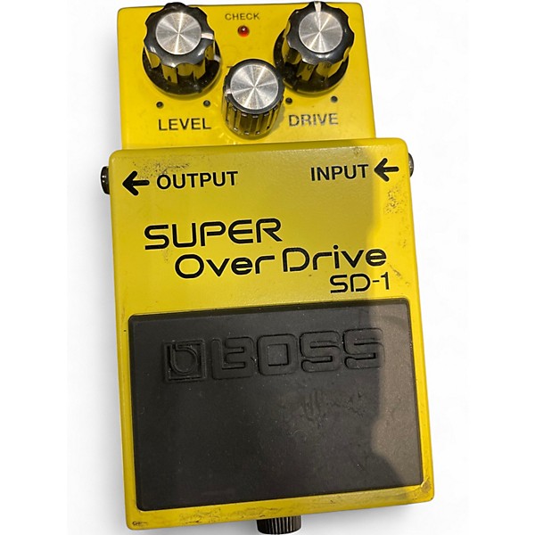 Used BOSS SD1 Super Overdrive Effect Pedal