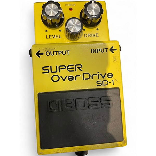 Used BOSS SD1 Super Overdrive Effect Pedal