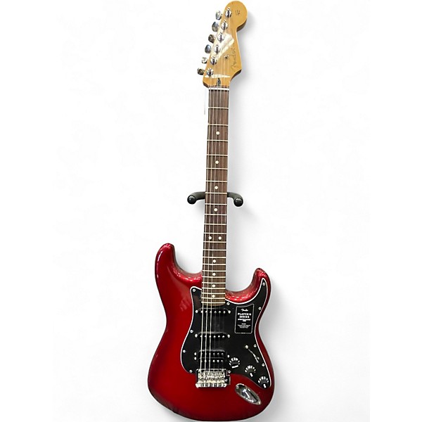 Used Fender PLAYER II STRATOCASTER Red Solid Body Electric Guitar