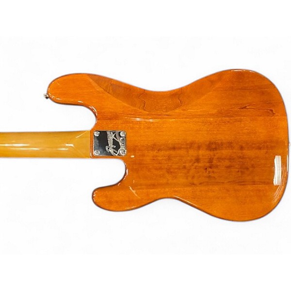 Used Squier Vintage Modified Telecaster Bass Natural Electric Bass Guitar