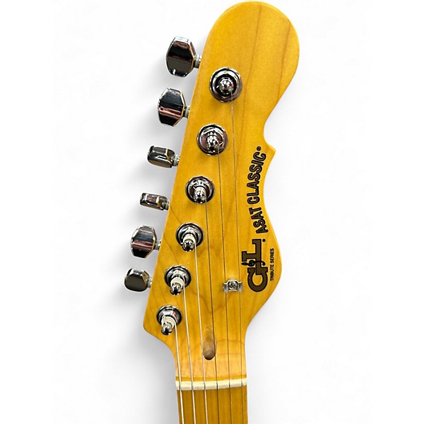 Used G&L Tribute ASAT Classic Black Solid Body Electric Guitar