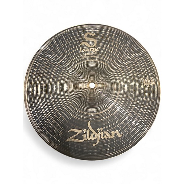 Used Zildjian 14in S DARK HI HAT PAIR Cymbal