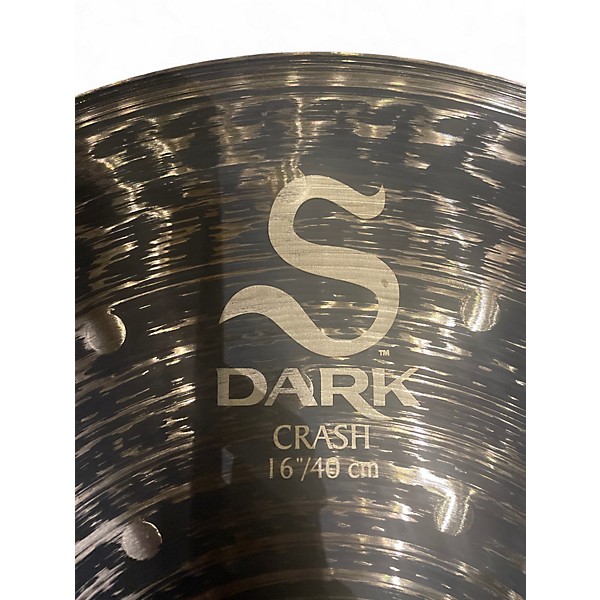 Used Zildjian  16in S DARK CRASH  Cymbal