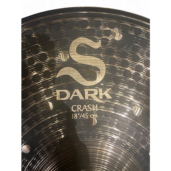 Used Zildjian 18in S DARK CRASH Cymbal