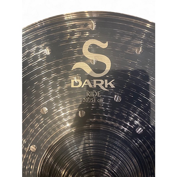 Used Zildjian 20in S DARK RIDE Cymbal