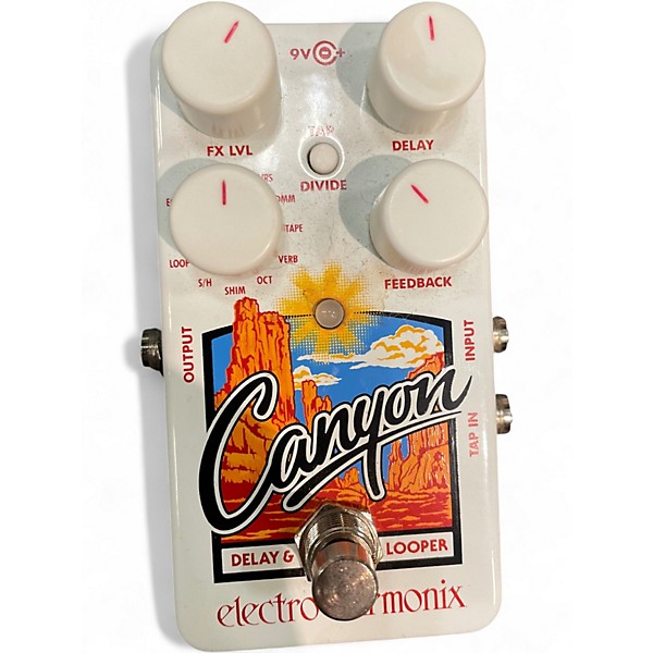 Used Electro-Harmonix Canyon Delay and Looper Effect Pedal