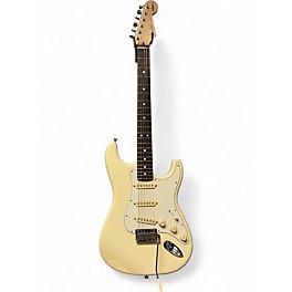 Used 2024 Fender STRATOCASTER JEFF BECK SIGNATURE SERIES OLYMPIC WHITE Solid Body Electric Guitar