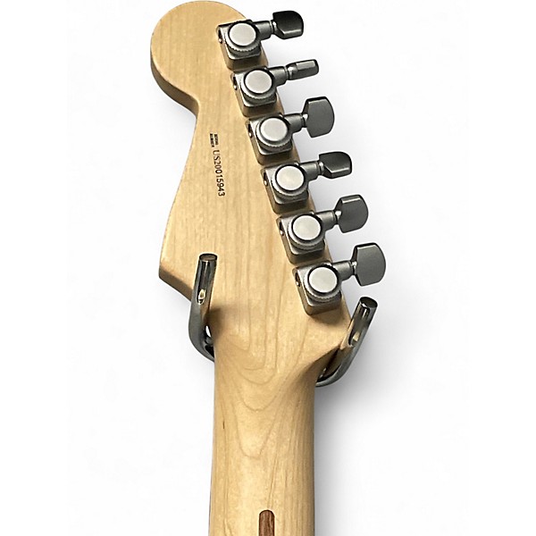 Used 2024 Fender STRATOCASTER JEFF BECK SIGNATURE SERIES OLYMPIC WHITE Solid Body Electric Guitar