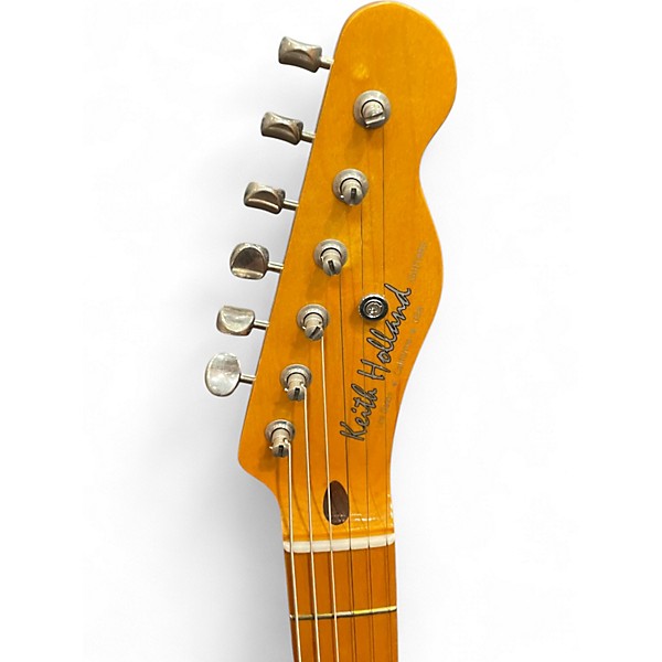 Used Keith Holland TELECASTER Butterscotch Blonde Solid Body Electric Guitar