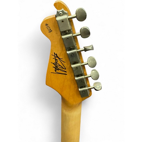 Used Keith Holland STRATOCASTER SALMON Solid Body Electric Guitar