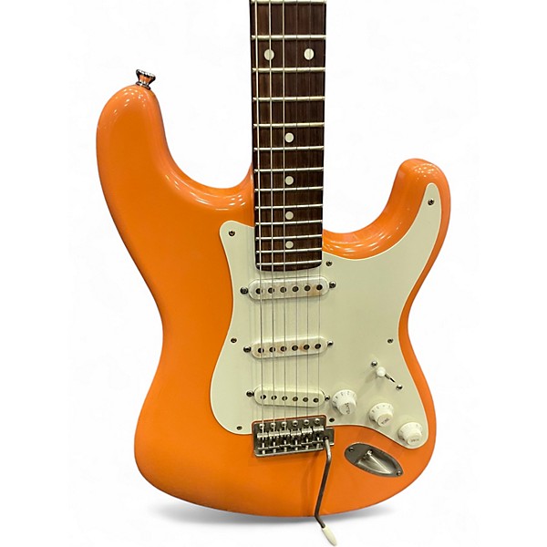 Used Keith Holland STRATOCASTER SALMON Solid Body Electric Guitar