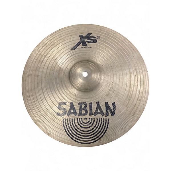 Used SABIAN 14in XS20 Hi Hat Pair Cymbal