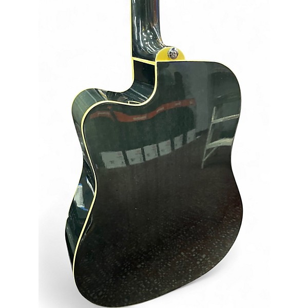 Used Ibanez V70CE Black Acoustic Electric Guitar