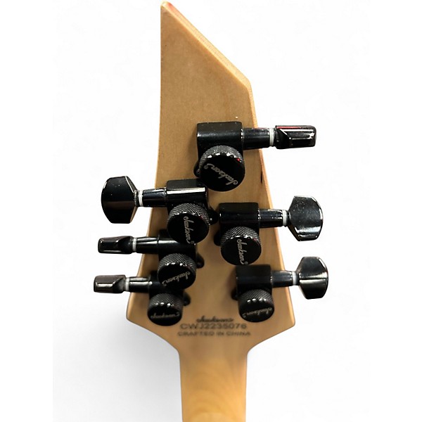 Used Jackson MONARKH WHITE Solid Body Electric Guitar