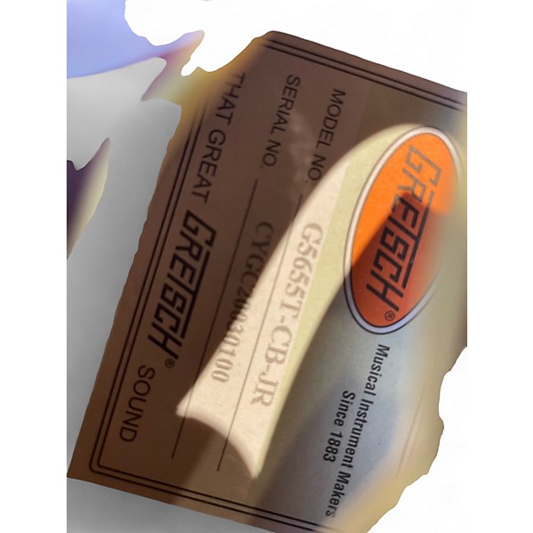 Used Gretsch Guitars G5655T-CB-JR Dark Cherry Metallic Hollow Body Electric Guitar