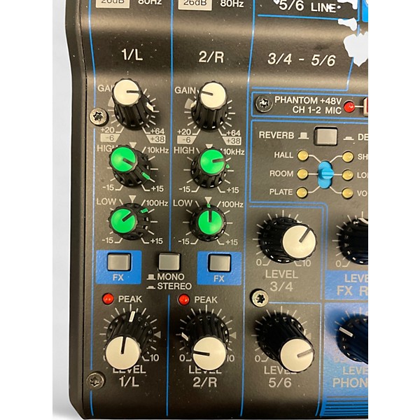 Used Yamaha MG06X Unpowered Mixer