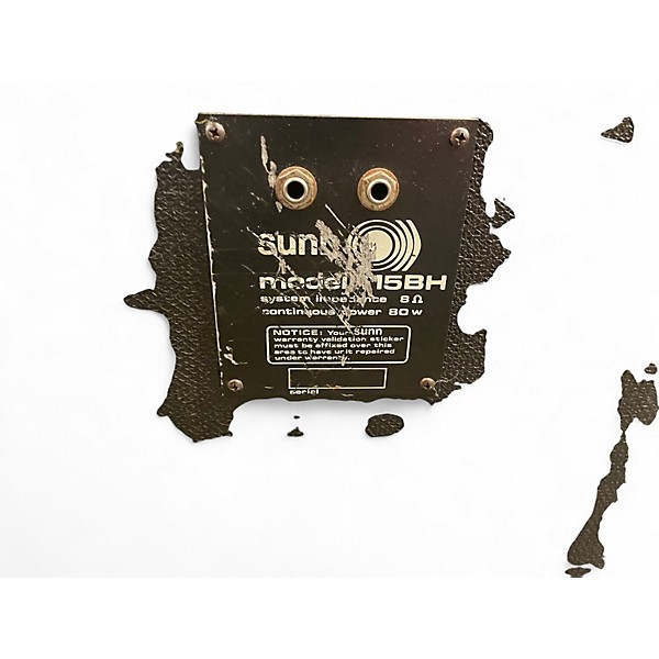 Used Sunn 115BH Bass Cabinet