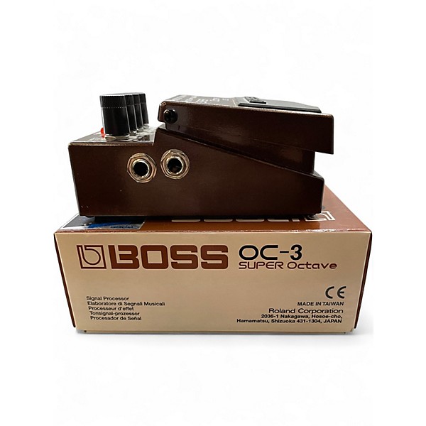 Used BOSS OC3 Super Octave Effect Pedal