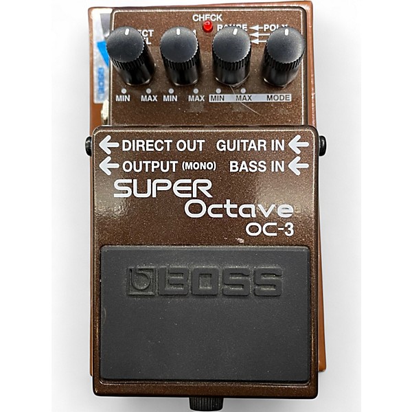 Used BOSS OC3 Super Octave Effect Pedal