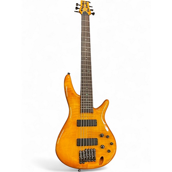 Used Ibanez GVB36 NATURAL Electric Bass Guitar