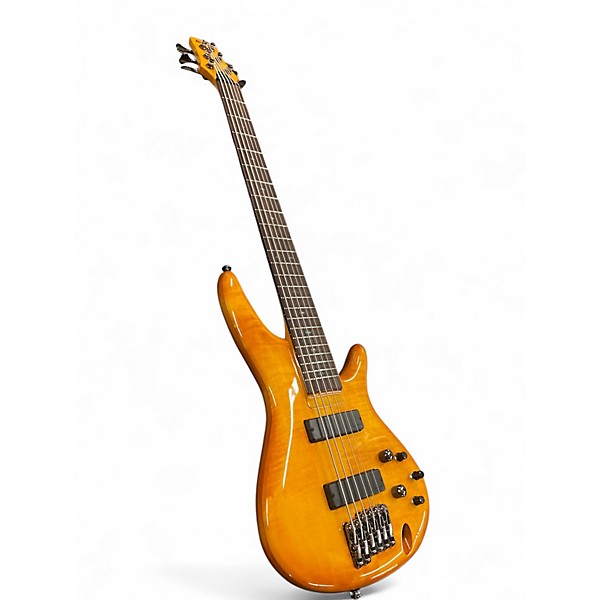 Used Ibanez GVB36 NATURAL Electric Bass Guitar