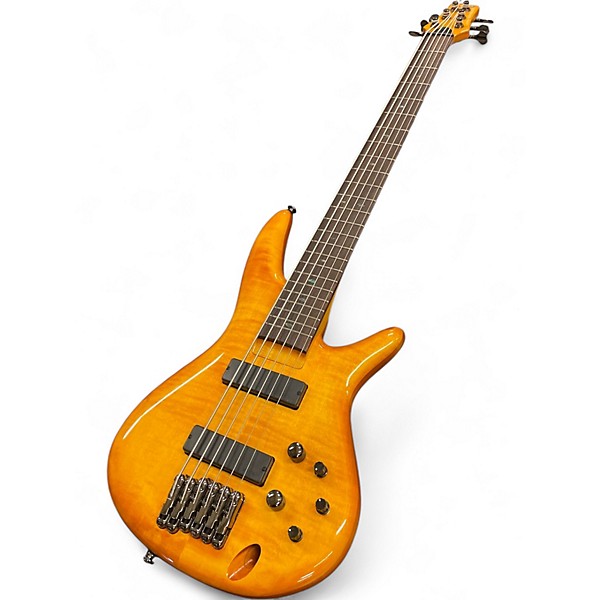 Used Ibanez GVB36 NATURAL Electric Bass Guitar