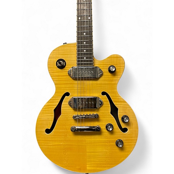 Used 2010s Epiphone  WILDKAT STUDIO Natural Hollow Body Electric Guitar