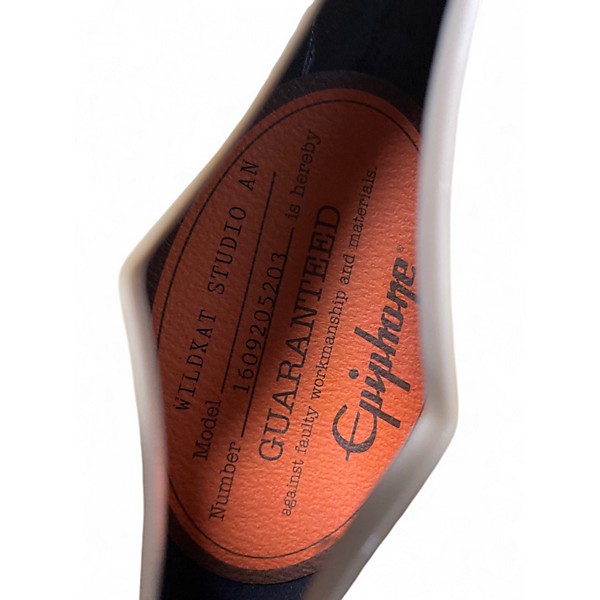 Used 2010s Epiphone  WILDKAT STUDIO Natural Hollow Body Electric Guitar