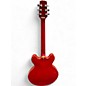 Used Hamer ECHOTONE Red Hollow Body Electric Guitar