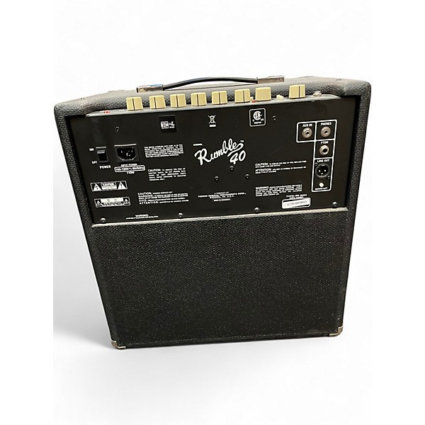 Used Fender rumble 40 Bass Combo Amp
