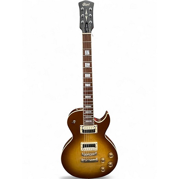 Used Cort cr300 honeyburst Solid Body Electric Guitar
