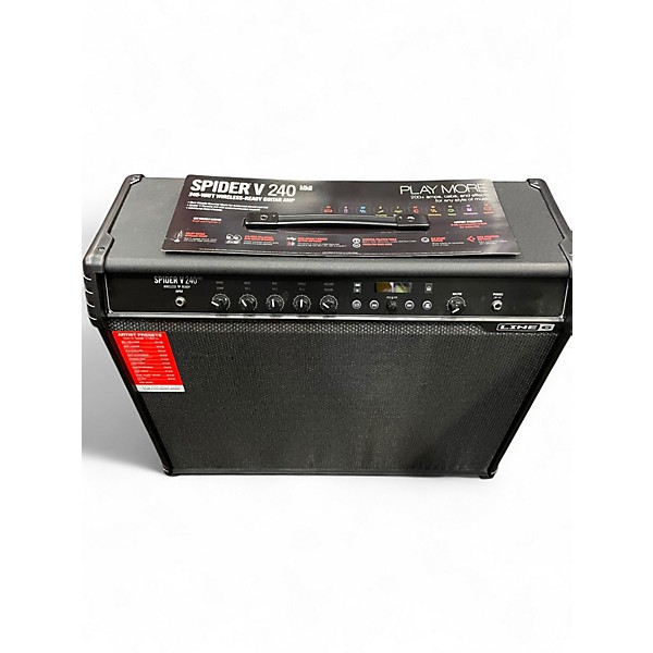 Used Line 6 Spider V 240 MkII Guitar Combo Amp