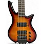 Used Spirit XZ-25 HEADLESS Sunburst Electric Bass Guitar