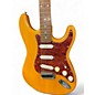 Used Fender Standard Stratocaster Amber Solid Body Electric Guitar