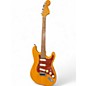 Used Fender Standard Stratocaster Amber Solid Body Electric Guitar