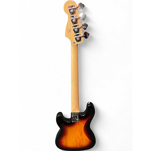 Used Squier Affinity PJ 3 Color Sunburst Electric Bass Guitar