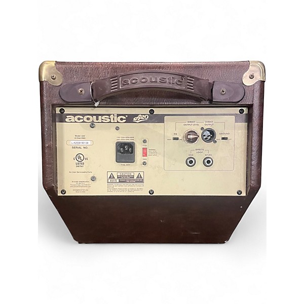 Used Acoustic A20 20W Acoustic Guitar Combo Amp