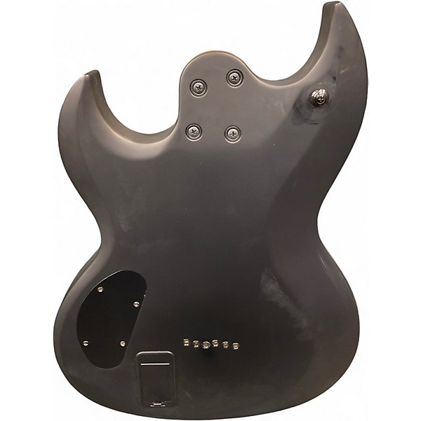 Used Schecter Guitar Research Demon S-II Aged Black Satin Solid Body Electric Guitar