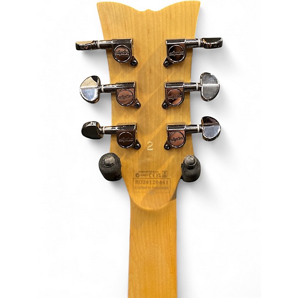 Used Schecter Guitar Research Demon S-II Aged Black Satin Solid Body Electric Guitar