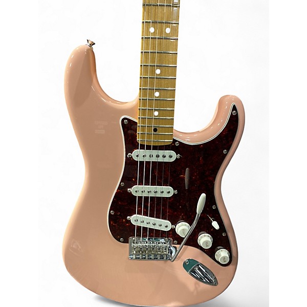 Used Fender Limited Edition Player Stratocaster Shell Pink Solid Body Electric Guitar
