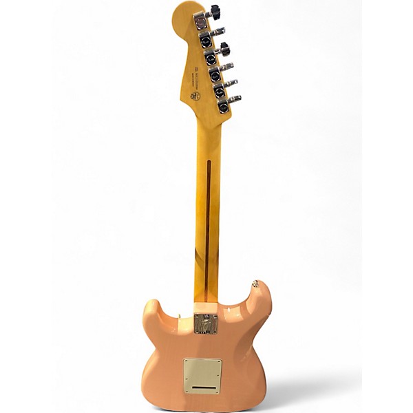 Used Fender Limited Edition Player Stratocaster Shell Pink Solid Body Electric Guitar