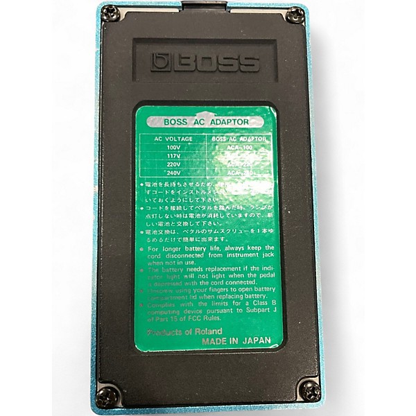 Used BOSS CE3 Chorus GREEN LABEL Effect Pedal