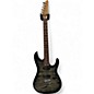 Used Ibanez az24s1f Trans Black Solid Body Electric Guitar thumbnail
