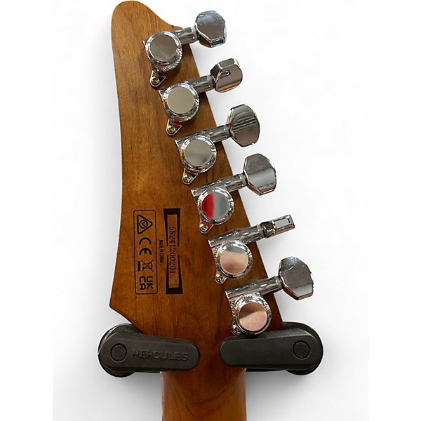 Used Ibanez az24s1f Trans Black Solid Body Electric Guitar