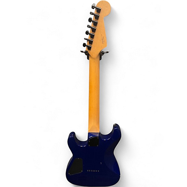 Used Squier Stagemaster-7 Blue Solid Body Electric Guitar