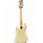 Used Fender Standard Precision Bass Olympic White Electric Bass Guitar