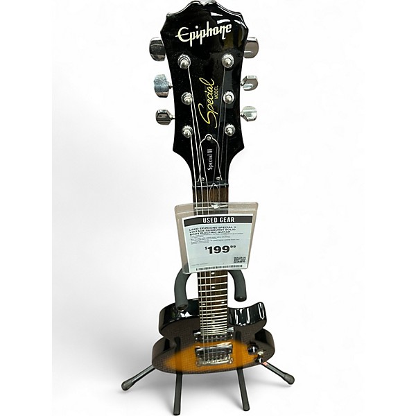 Used Epiphone Special II Vintage Sunburst Solid Body Electric Guitar