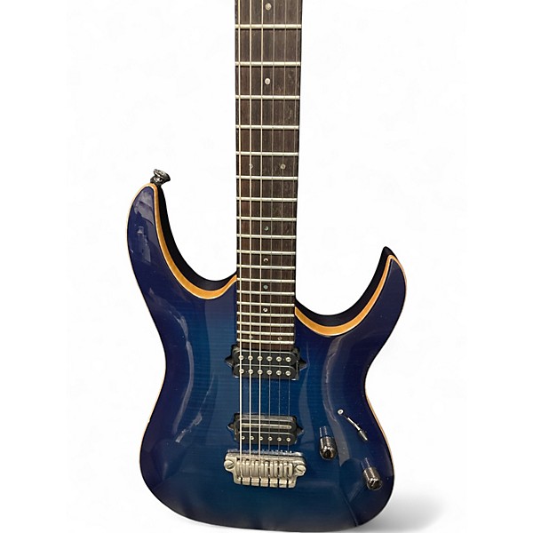 Used Ibanez PRESTIGE RG321 Blue Solid Body Electric Guitar