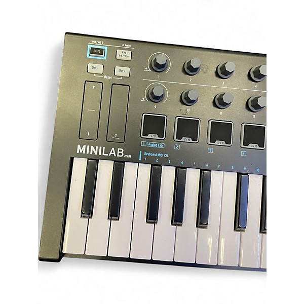 Used Arturia Minilab MKII MIDI Controller