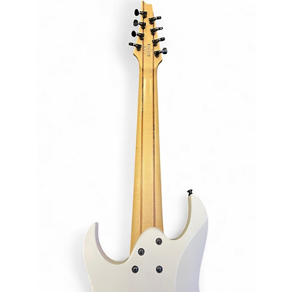 Used Ibanez RG8 8 String White Solid Body Electric Guitar